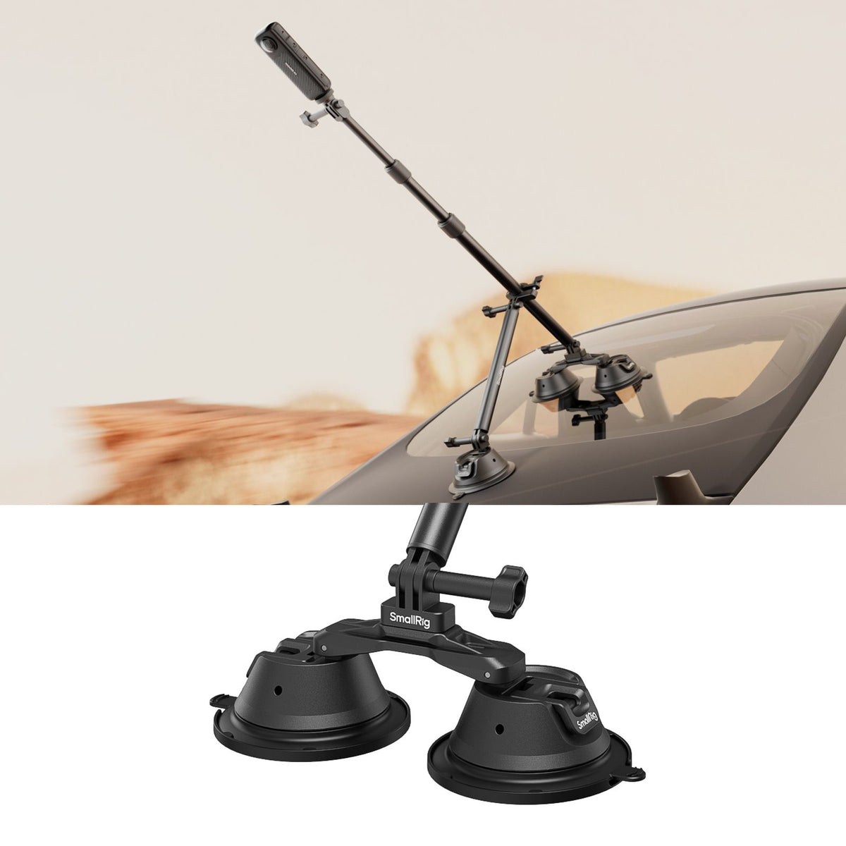 SmallRig Camera Suction Cup Car Mount Kit for Panoramic Shooting