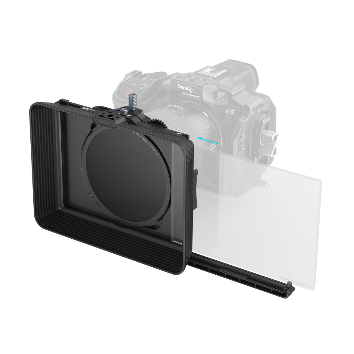 SmallRig Matte Box with Adjustable Clamp and VND Kit