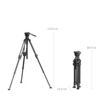 SmallRig Lightweight Video Carbon Fiber Tripod Kit AD-50 Pro