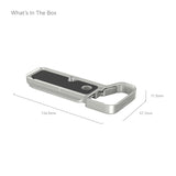 SmallRig Bottom Mount Plate for Sony Alpha 7C II & Alpha 7CR (Silver)