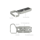 SmallRig Bottom Mount Plate for Sony Alpha 7C II & Alpha 7CR (Silver)