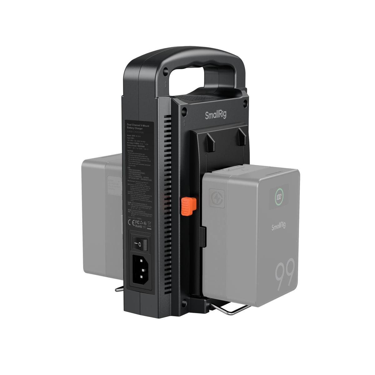 SmallRig Dual Channel V-Mount Battery Charger (American Standard)