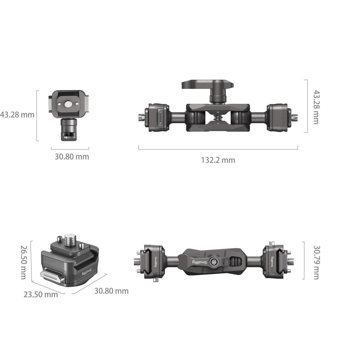 SmallRig HawkLock H21 Quick Release Magic Arm with Ball Head