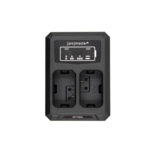 ProMaster Dually Charger - USB-A for Sony NP-FW50 - Image 1