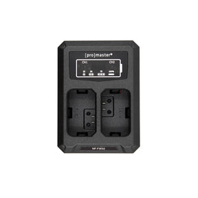 ProMaster Dually Charger - USB-A for Sony NP-FW50 - Image 1