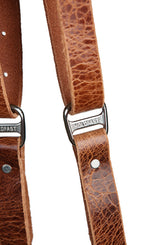 Skinny Money Maker | Thin Leather Camera Harness