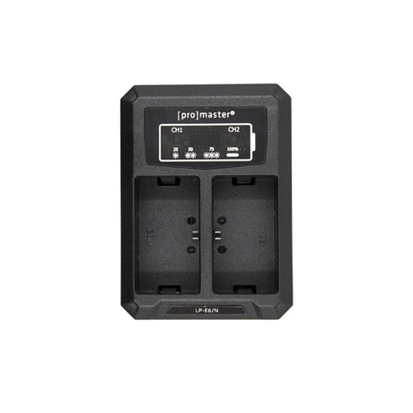ProMaster Dually Charger - USB-A for Canon LP-E6(N/NH/P) - Image 1