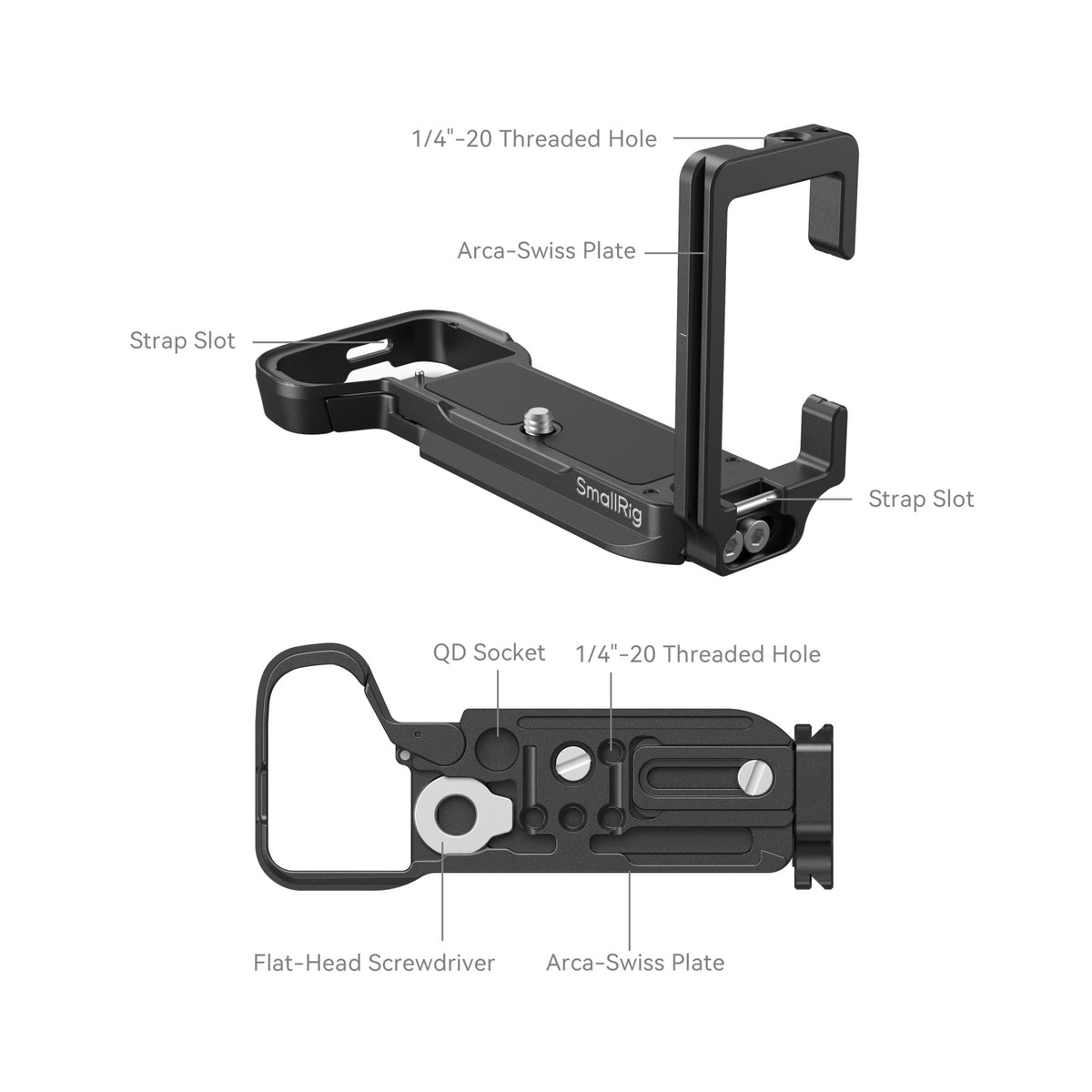 SmallRig L-Bracket for Sony Alpha 7C II & Alpha 7CR