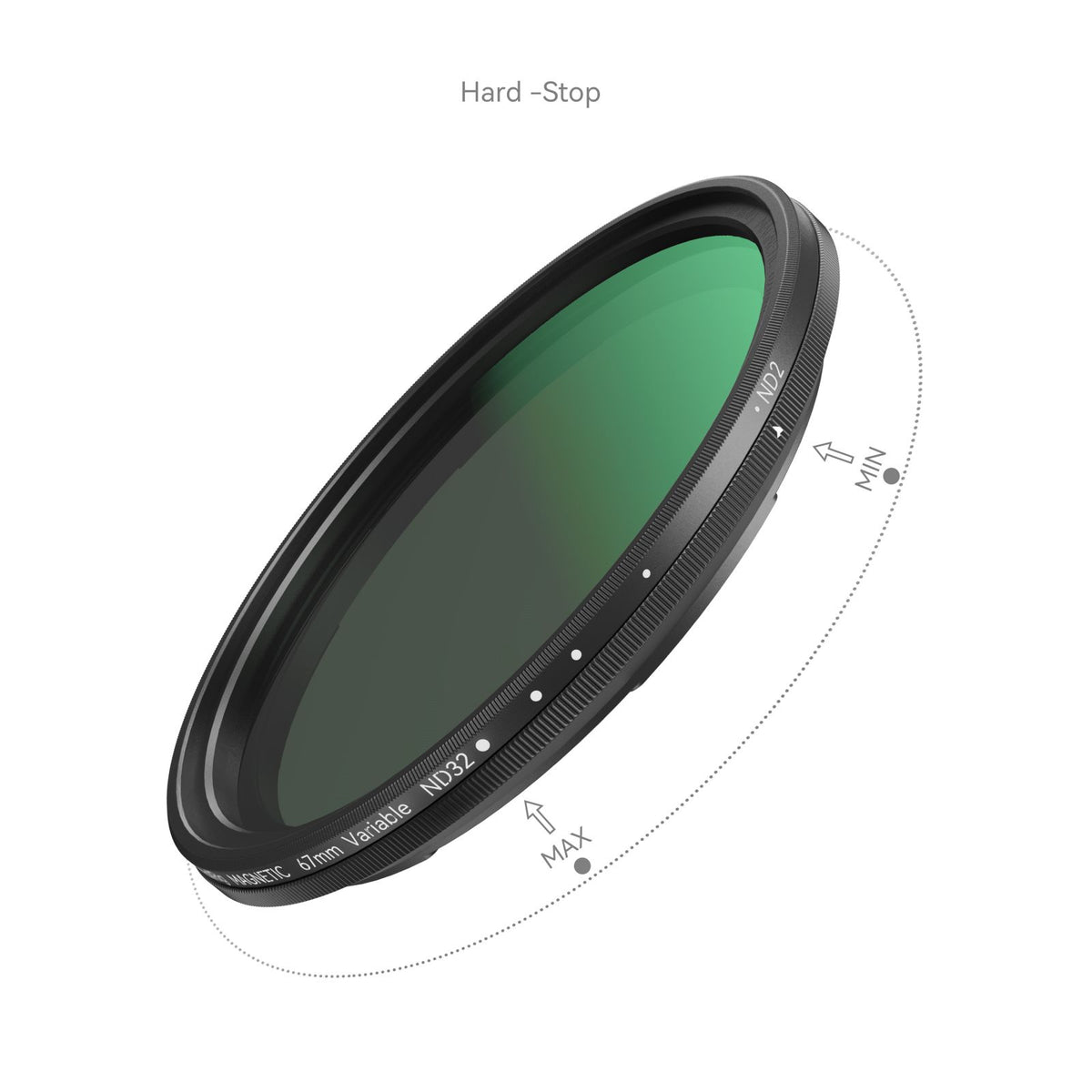 SmallRig Attachable VND Filter ND2-ND32 (1-5 Stop) 67mm