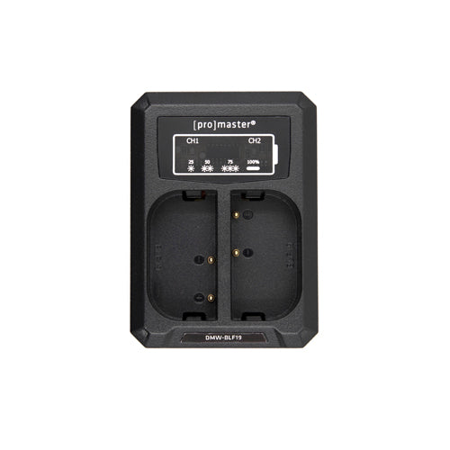 ProMaster Dually Charger - USB-A for Panasonic DMW-BLF19 & DMW-BLK22 - Image 1