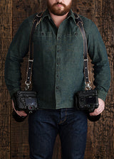 Skinny Money Maker | Thin Leather Camera Harness