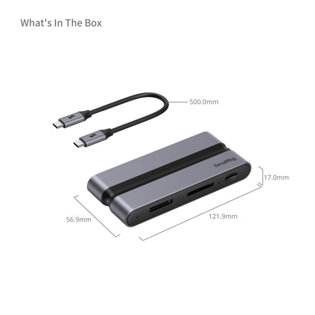 SmallRig 9 in 1 CFexpress Photography Docking Station (A)