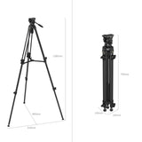 SmallRig Lightweight Video Tripod Kit AD-50 Lite