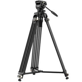SmallRig Heavy-Duty Fluid Head Tripod Kit AD-01S