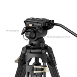 SmallRig Heavy-Duty Fluid Head Tripod Kit AD-01S