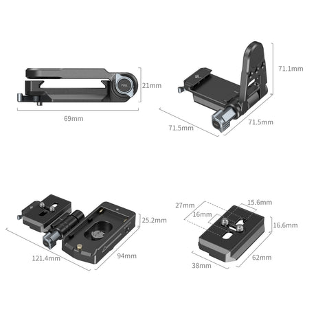 SmallRig NP-F Battery Adapter Mount Plate Kit for Mirrorless Cameras