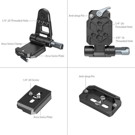 SmallRig NP-F Battery Adapter Mount Plate Kit for Mirrorless Cameras