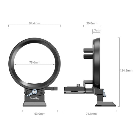 SmallRig Rotatable Horizontal-to-Vertical Mount Plate Kit for Panasonic S5 II / S5 IIX / G9 II 4702