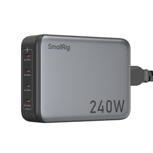SmallRig 240W 4-Port PD Power Adapter (US Standard) 4751
