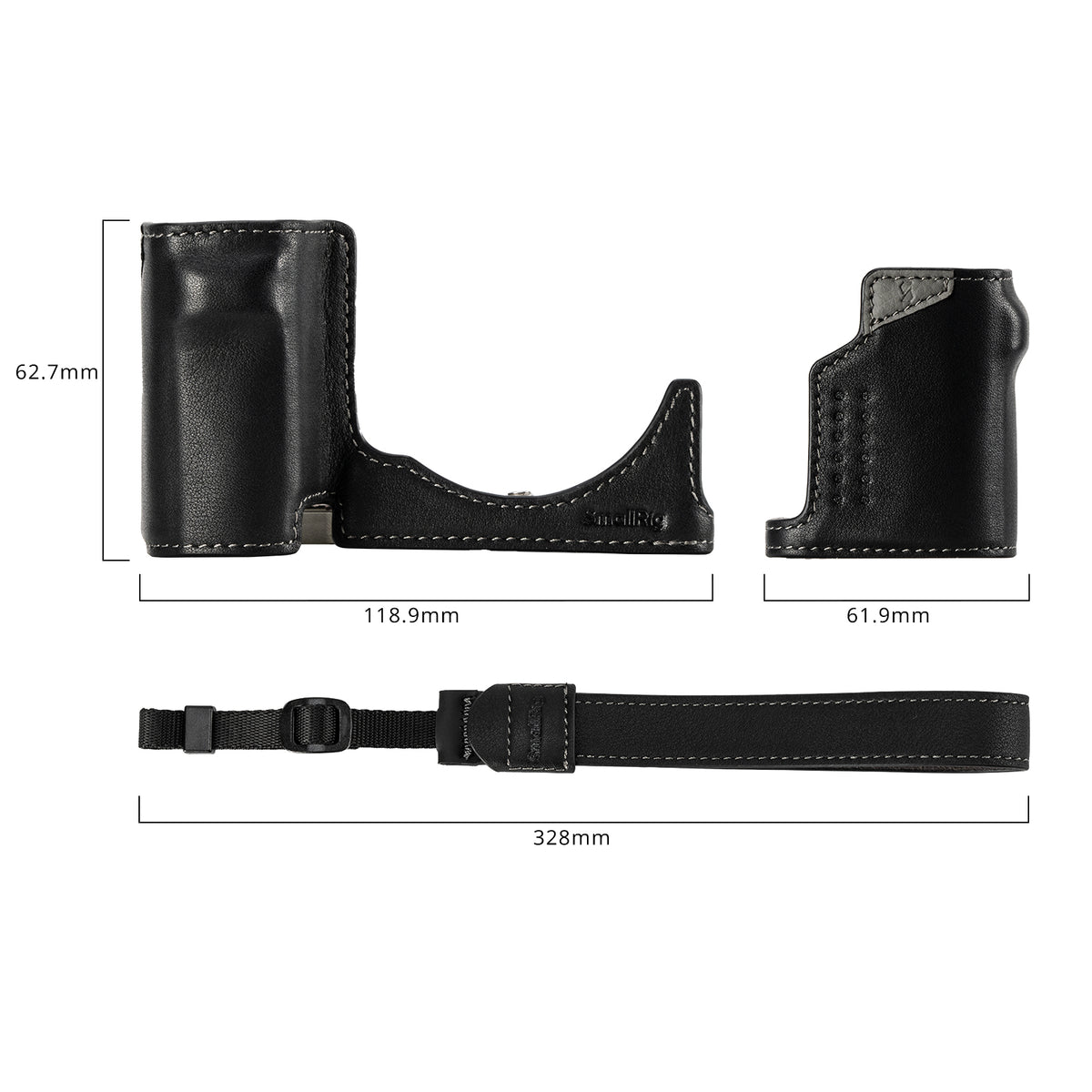SmallRig Leather Case Kit for Sony ZV-E10 II (Black)