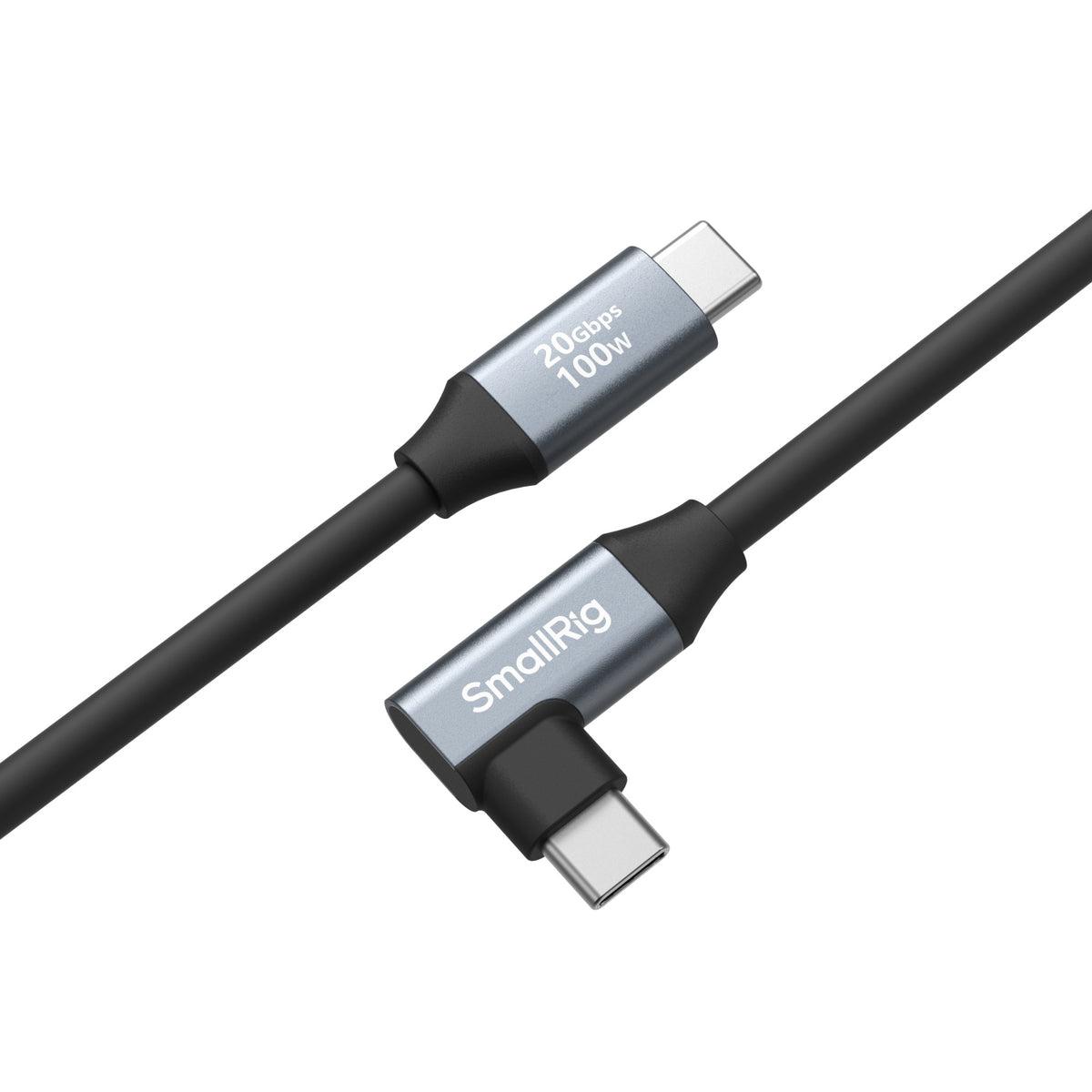 SmallRig USB-C (Straight) to USB-C (Angled) Data Cable (60cm / 23.6in)