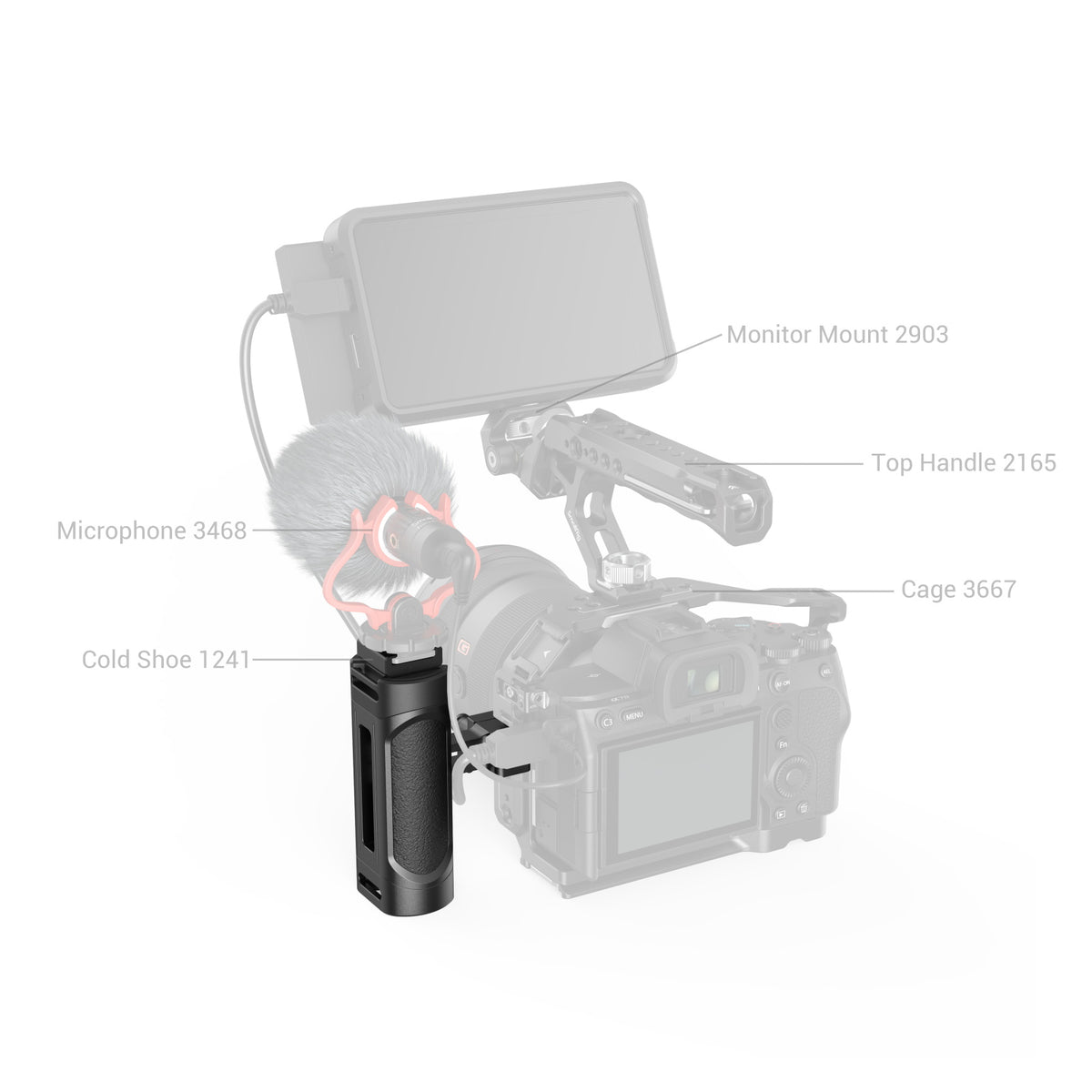 SmallRig Mini Side Handle Kit