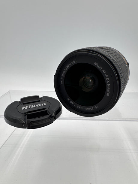 Used Nikon AF-P DX 18-55mm f/3.5-5.6G VR Lens