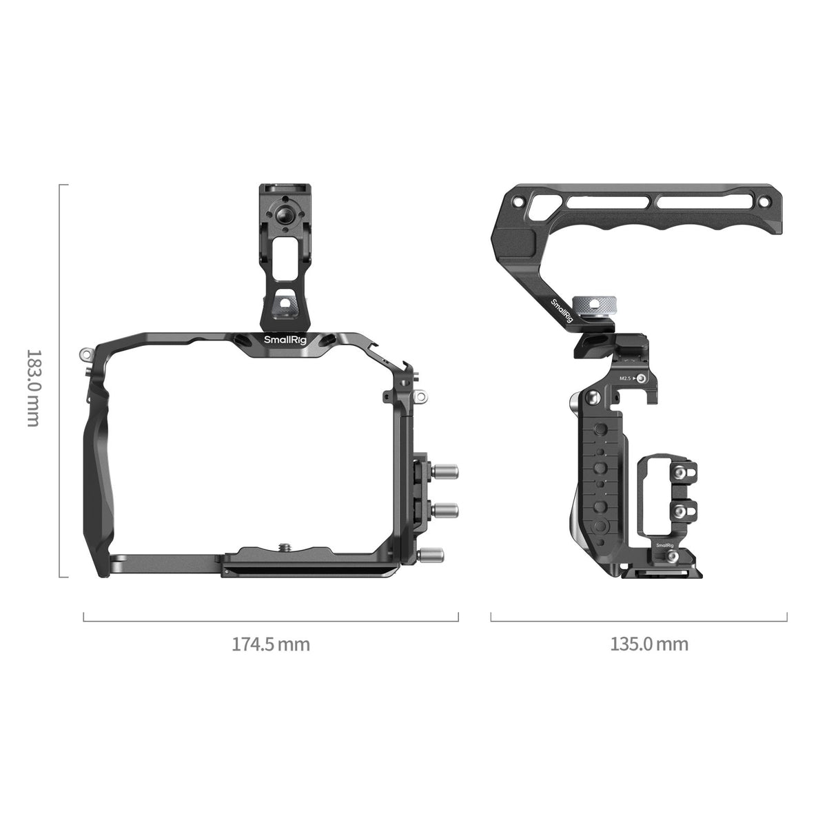 SmallRig HawkLock Quick Release Cage Kit for Panasonic LUMIX GH7 / GH6