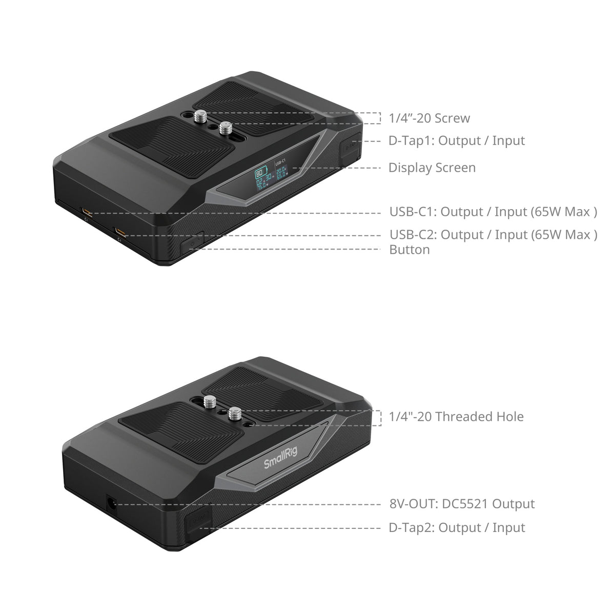 SmallRig CB75 Camera Base Battery
