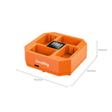 SmallRig NP-FZ100 4-Channel Camera Battery Charger 4839
