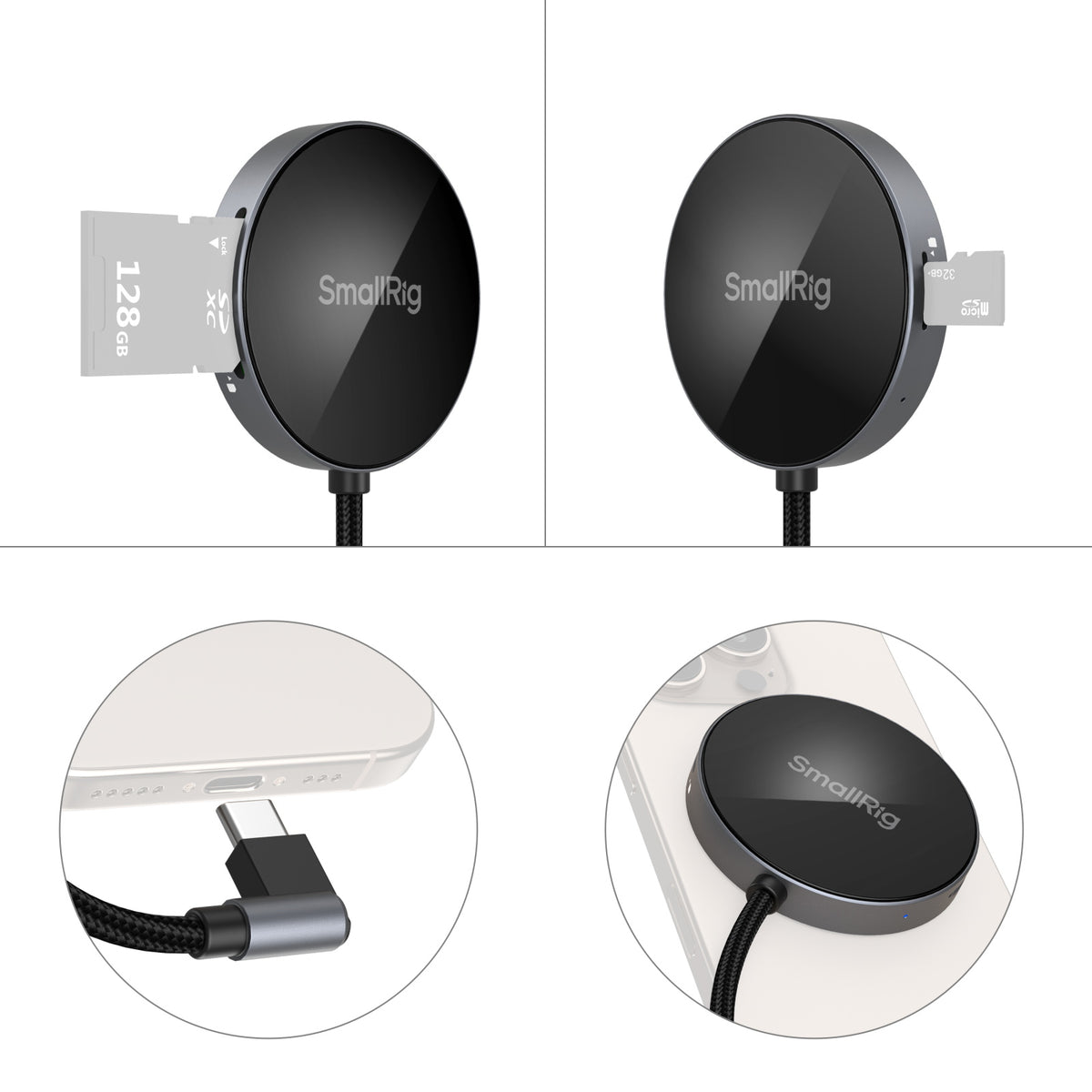 SmallRig SD4.0 Memory Card Reader