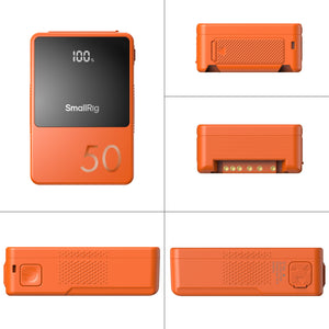 SmallRig VB50 mini V Mount Battery（Orange）4871