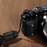 SmallRig Camera Leather Half Case Kit for FUJIFILM X-M5 (Black)