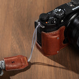 SmallRig Camera Leather Half Case Kit for FUJIFILM X-M5 (Brown)