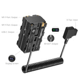 SmallRig D-Tap to Dual-Sided NP-F Dummy Battery Power Cable