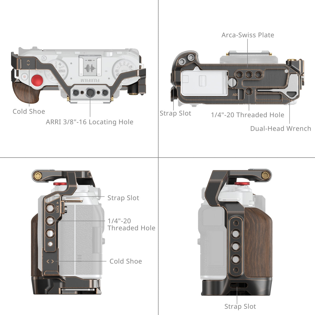 SmallRig “Retro" Cage for FUJIFILM X-M5