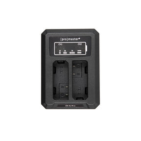 ProMaster Dually Charger - USB-A for Nikon EN-EL14  - Image 1