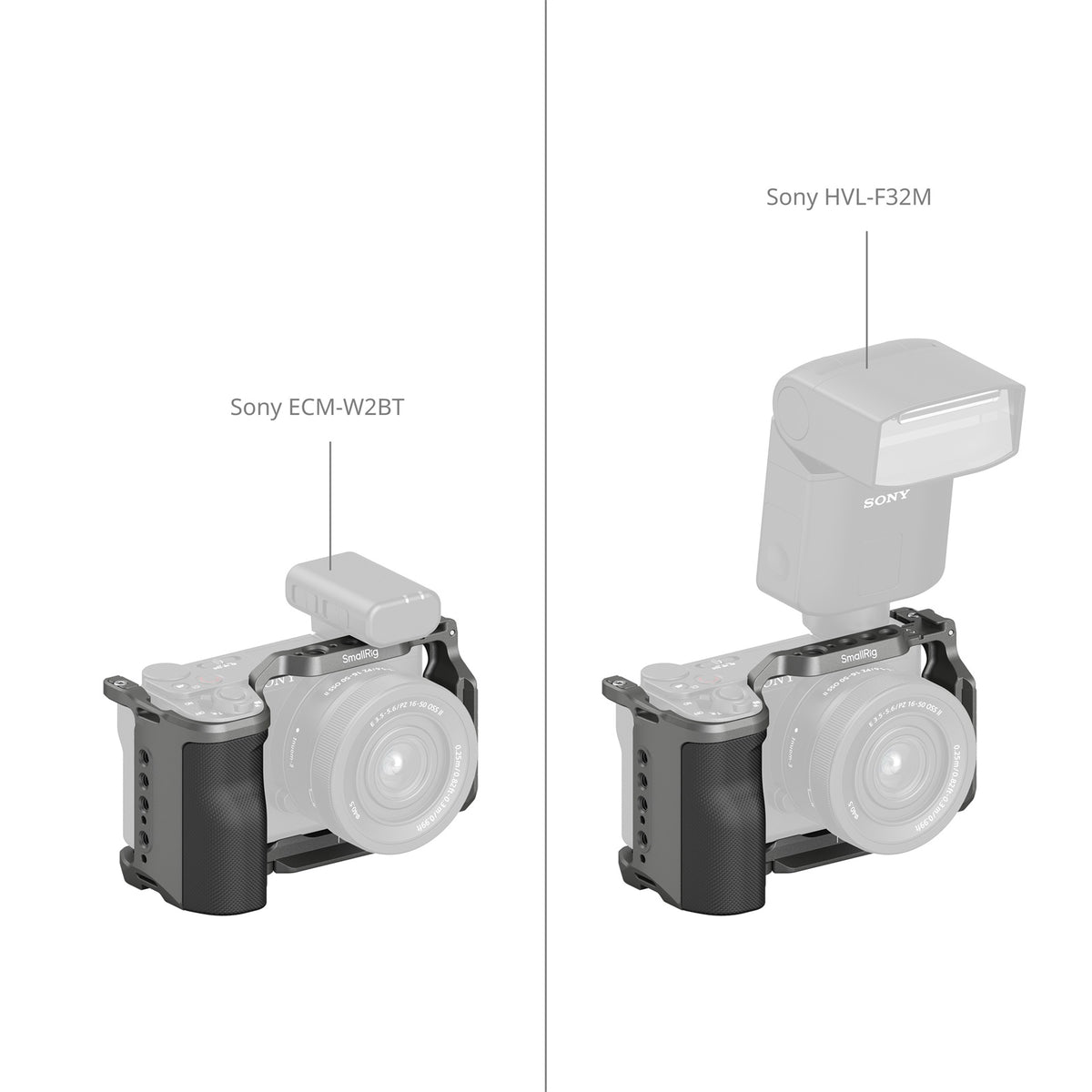 SmallRig HawkLock Quick Release Cage Kit for Sony ZV-E10 II