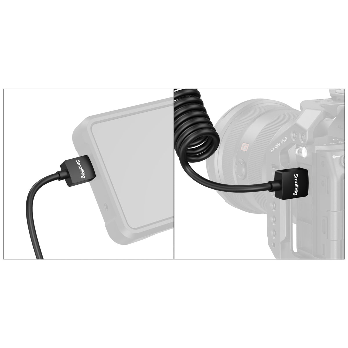 SmallRig Coiled HDMI Data Cable (A to A)