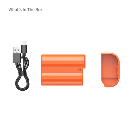 SmallRig EN-EL15c USB-C Rechargeable Camera Battery (Orange)