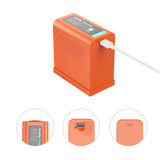 SmallRig NP-F970 USB-C Rechargeable Camera Battery (Orange) 4972