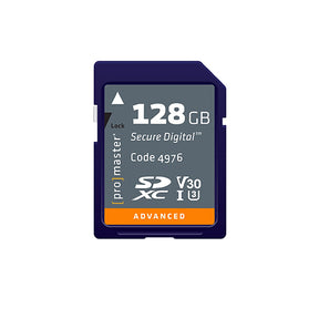 ProMaster SDXC 128GB Advanced UHS-I V30 Memory Card - Image 1
