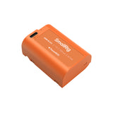 SmallRig DMW-BLK22 USB-C Rechargeable Camera Battery (Orange)