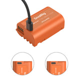 SmallRig DMW-BLK22 USB-C Rechargeable Camera Battery (Orange)