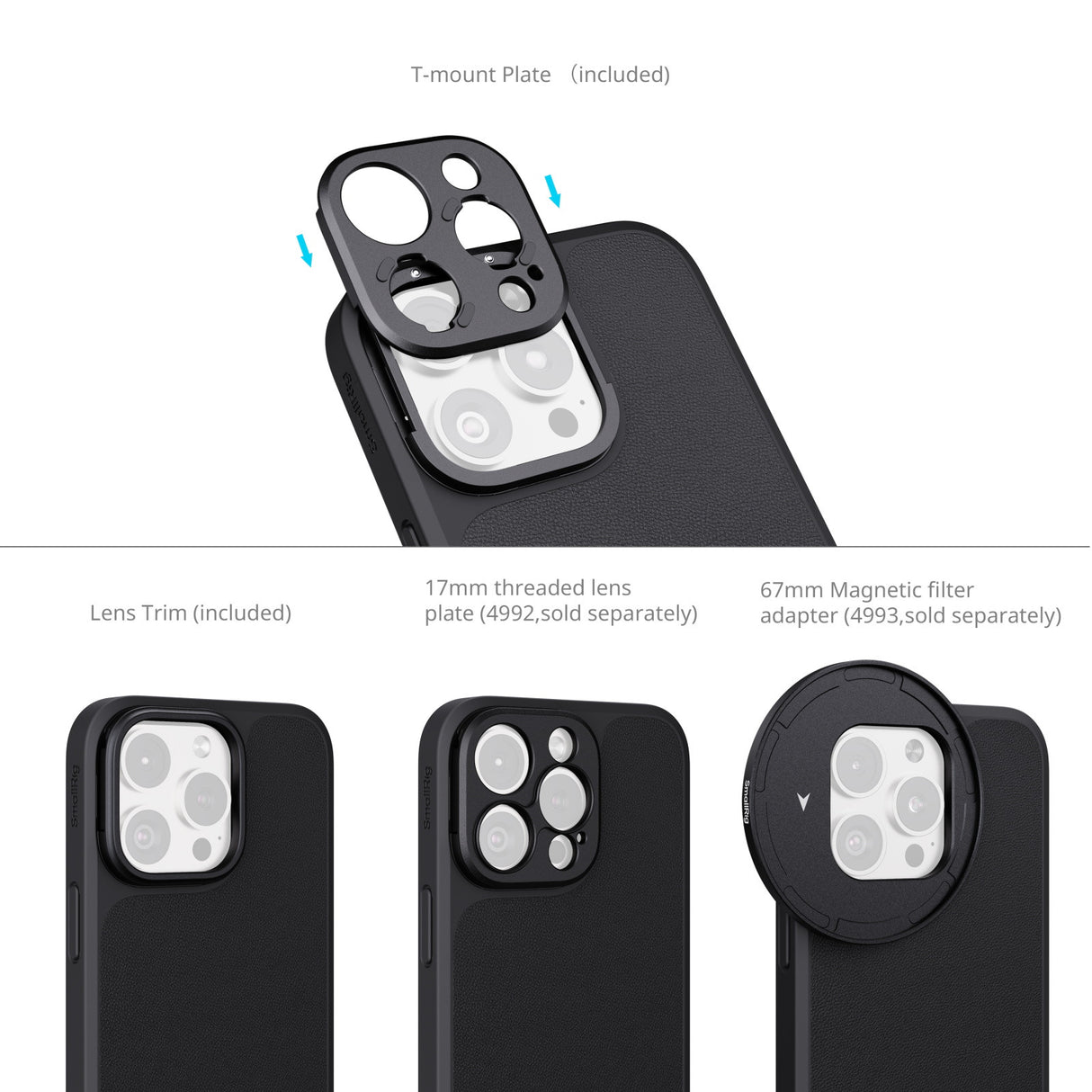 SmallRig FilMov Photography Kit for iPhone 16 Pro 4988