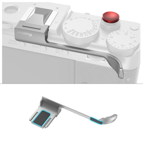 SmallRig Thumb Grip for FUJIFILM X-E5 (Silver) 5451 — 3