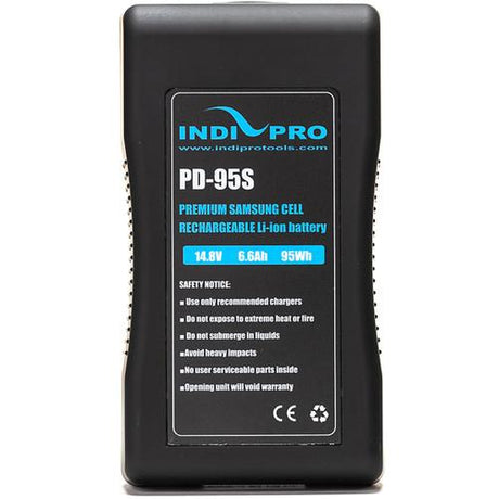 Indipro 4x Compact 95Wh V-Mount Li-Ion Batteries and Quad V-Mount Battery Charger Kit
