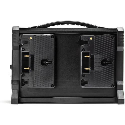 Indipro 4x Micro-Series 98Wh Gold Mount Li-Ion Batteries and Quad Pro Gold Mount Battery Charger Kit