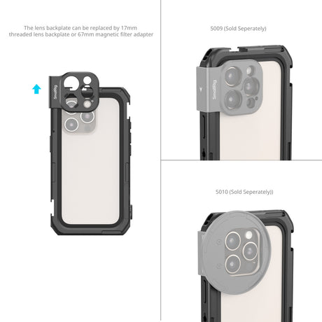 SmallRig Mobile Video Cage for iPhone 16 Pro Max (Basic Edition) 5006
