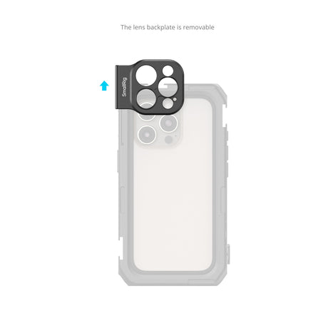 SmallRig Lens Backplate for iPhone 16 Series Cage (17mm Threaded) 5009